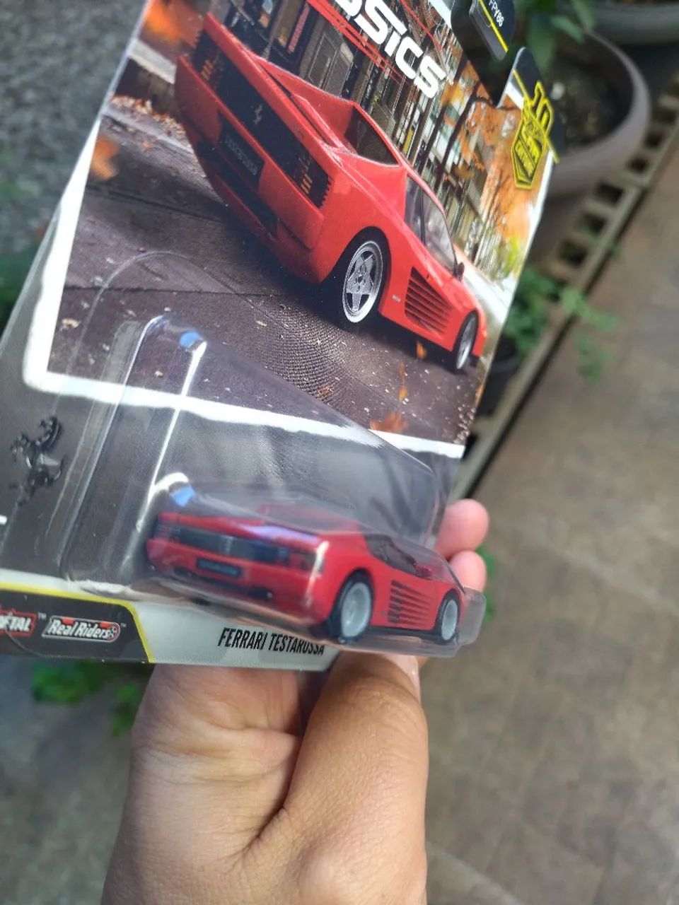 Miniatura hotwheels Ferrari testarossa premium - Foto 3