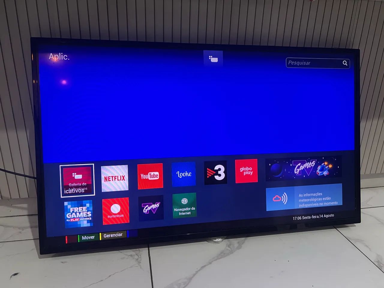Smart tv 43 polegadas Aoc?  - Foto 2