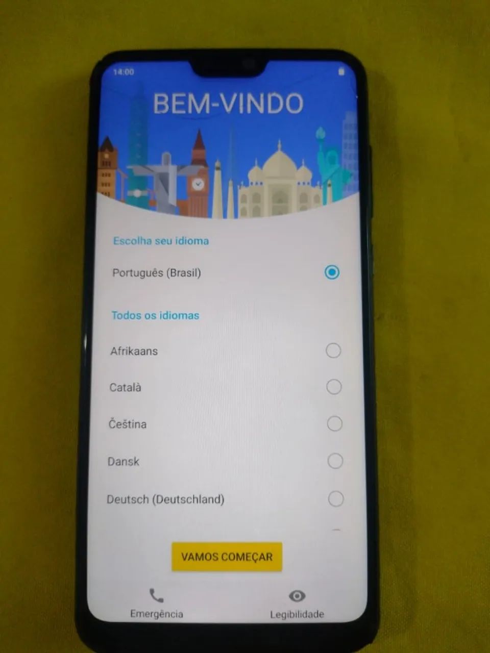 Asus Zenfone Max Pro M2 funcionando - 5000 mAh