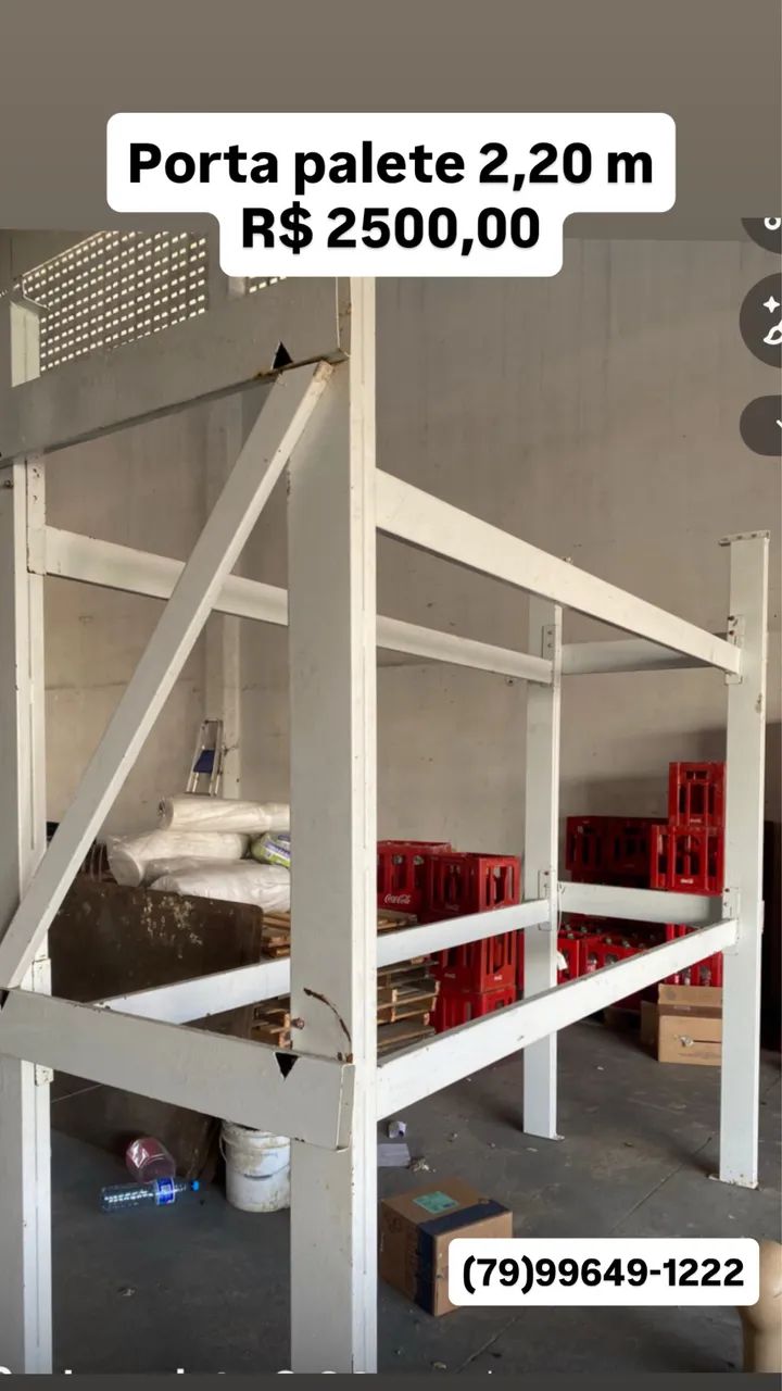 Prateleiras e porta palete  - Foto 4
