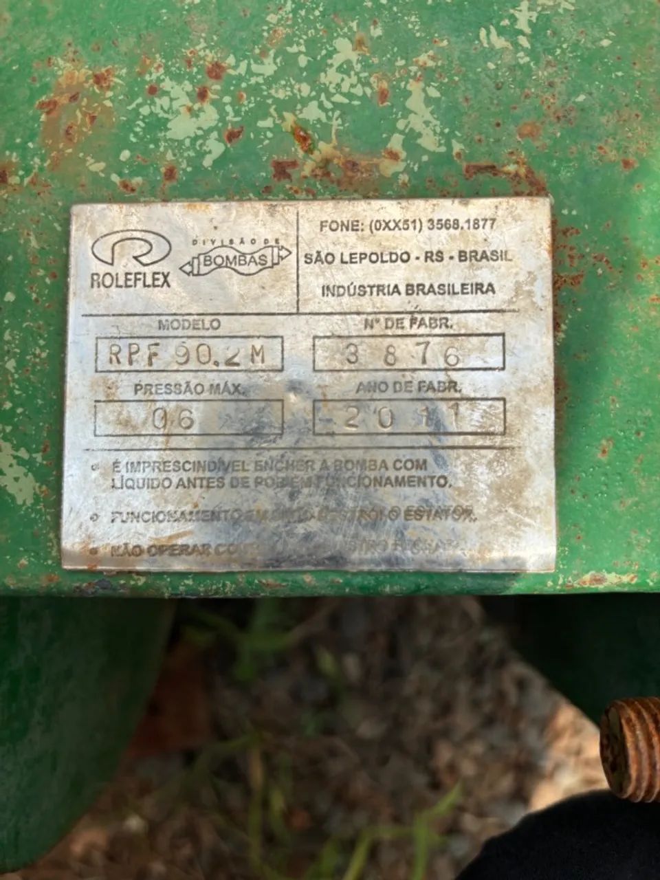 Bomba Helicoidal Positiva Grande Porte - 90m3/ Hr - Foto 4