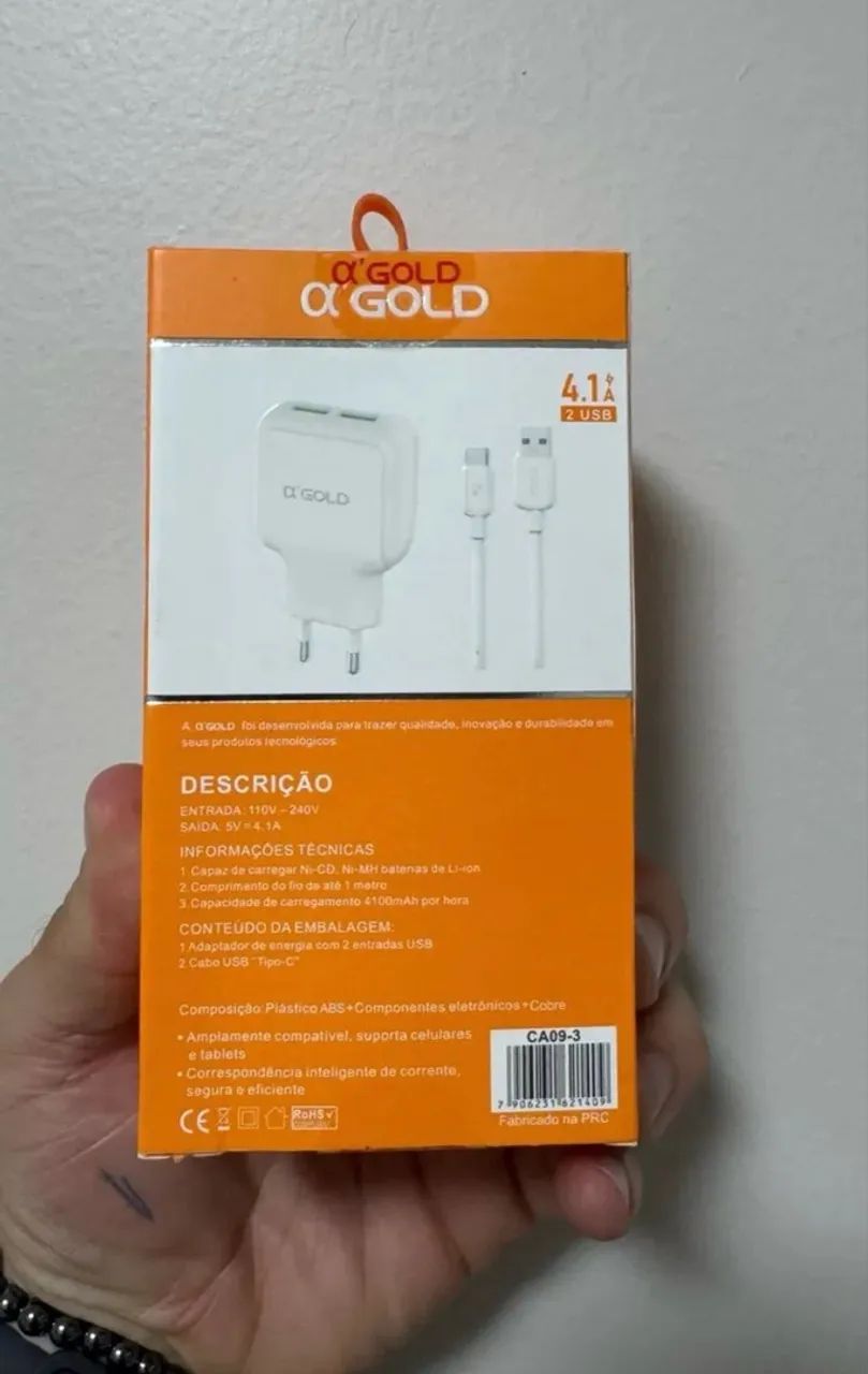 CARREGADOR GOlD  TIPO C  - Foto 4