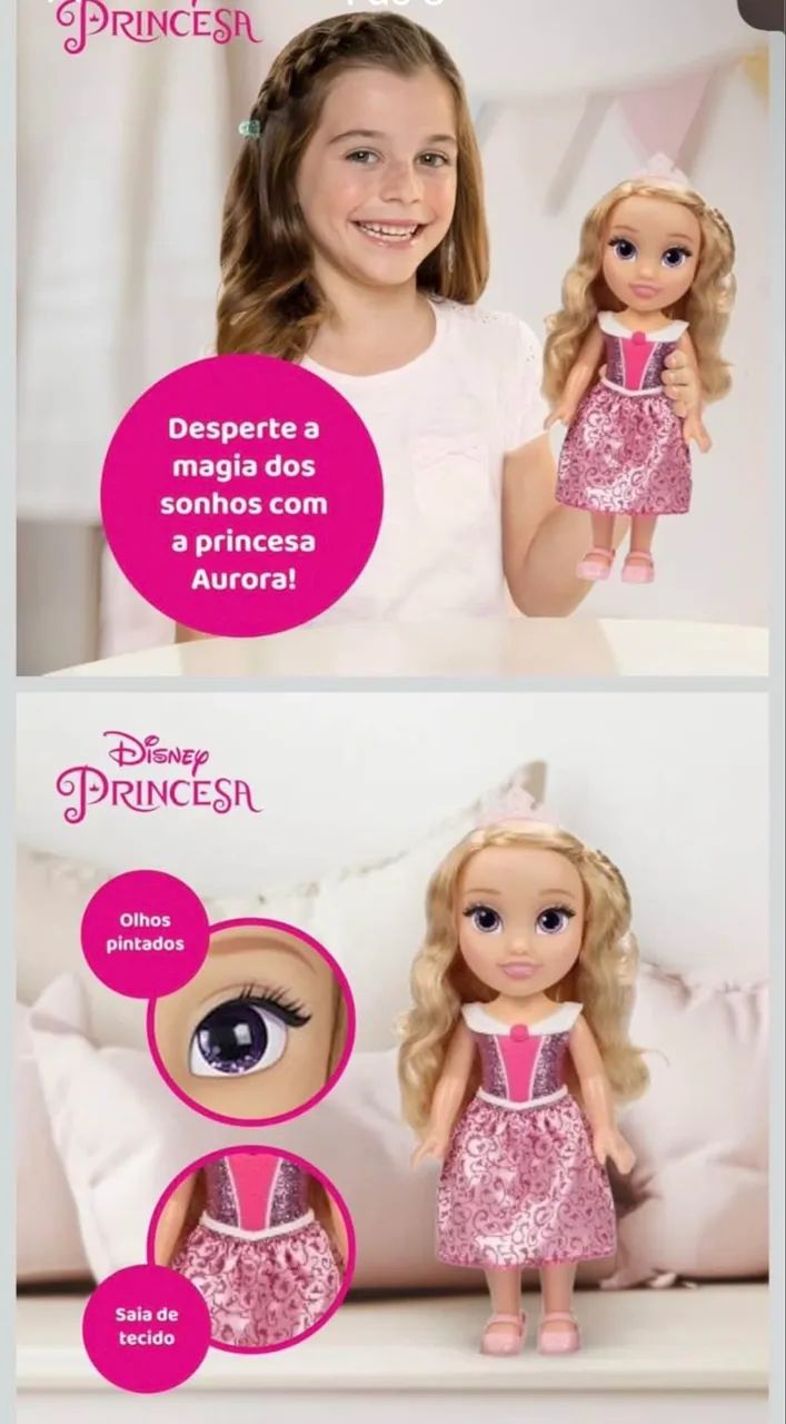 Boneca Aurora original 32cm - Foto 3