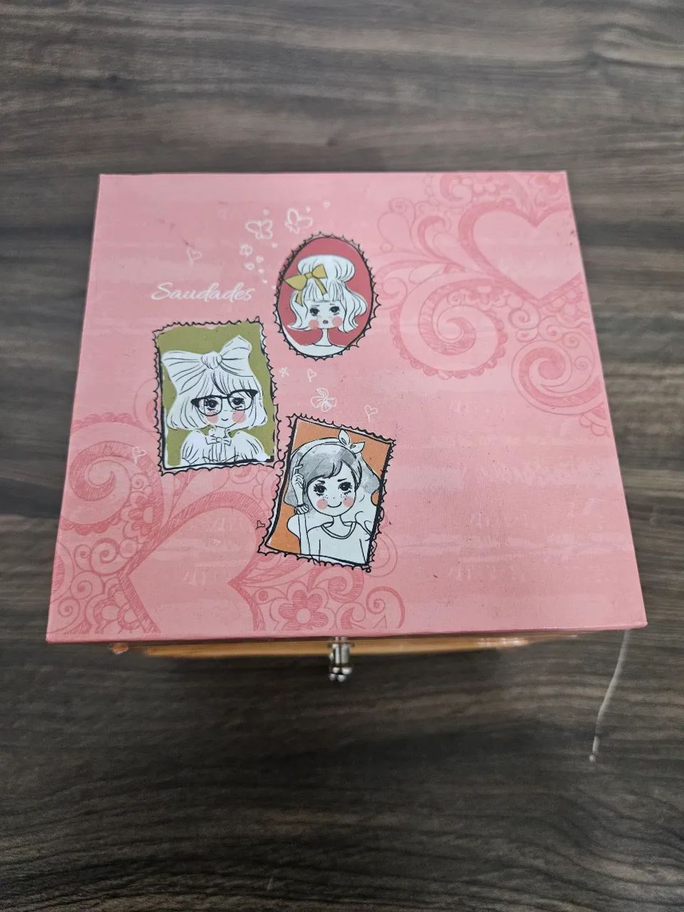 Porta joias vintage de papel - Foto 5