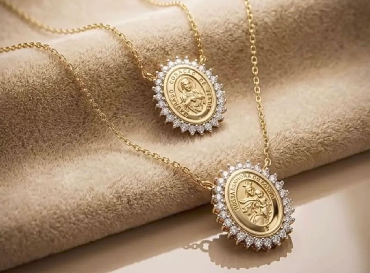 Escapulário Diamond 0,6 Ct