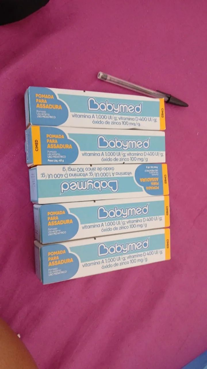 Pomada +lenço