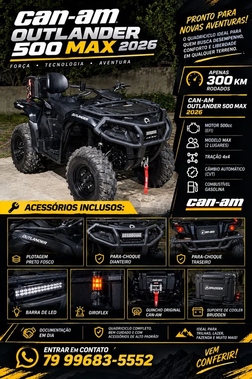 CAN AM 500 MAX 2026 