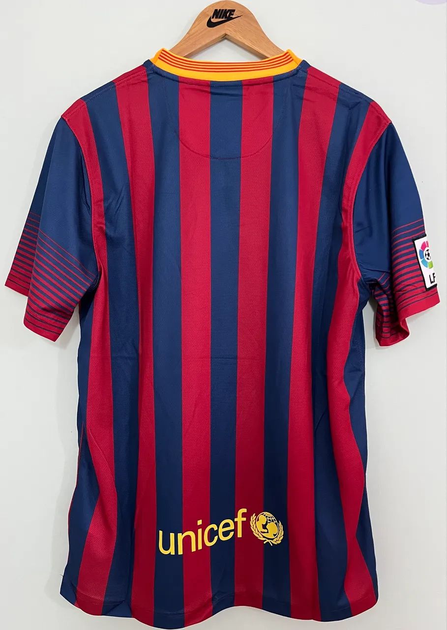 Camisa Barcelona 2013 - Modelo Retrô (Pronta Entrega) - Foto 3