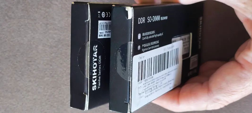 Kit 32gb (2x16gb) Memória Ram Notebook Skihotar Ddr4 3200mhz - Novo Lacrado - Foto 3