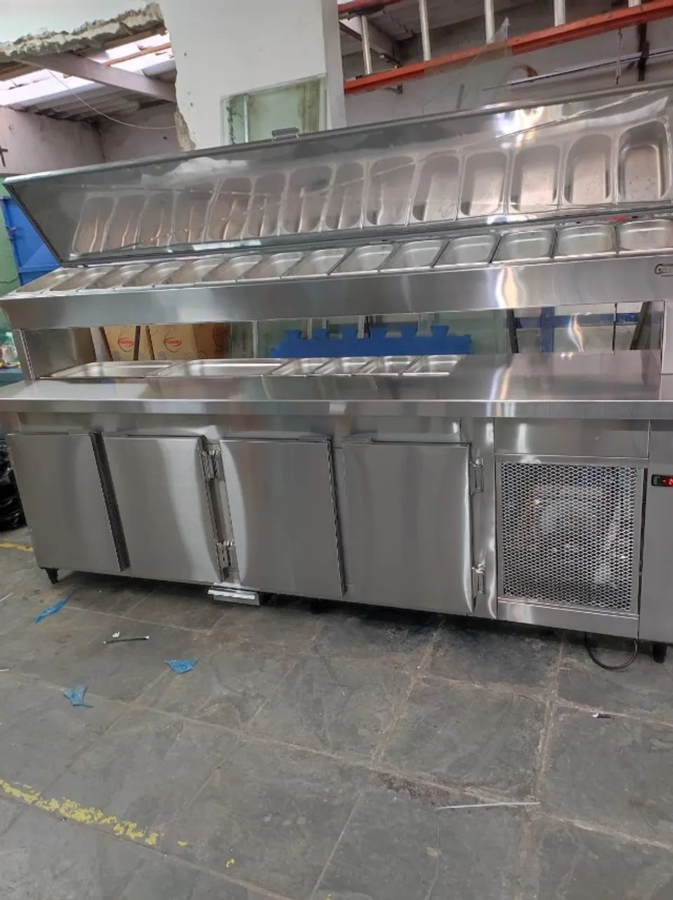 condimentadora para pizzaria e lanchonetes em inox - Foto 4