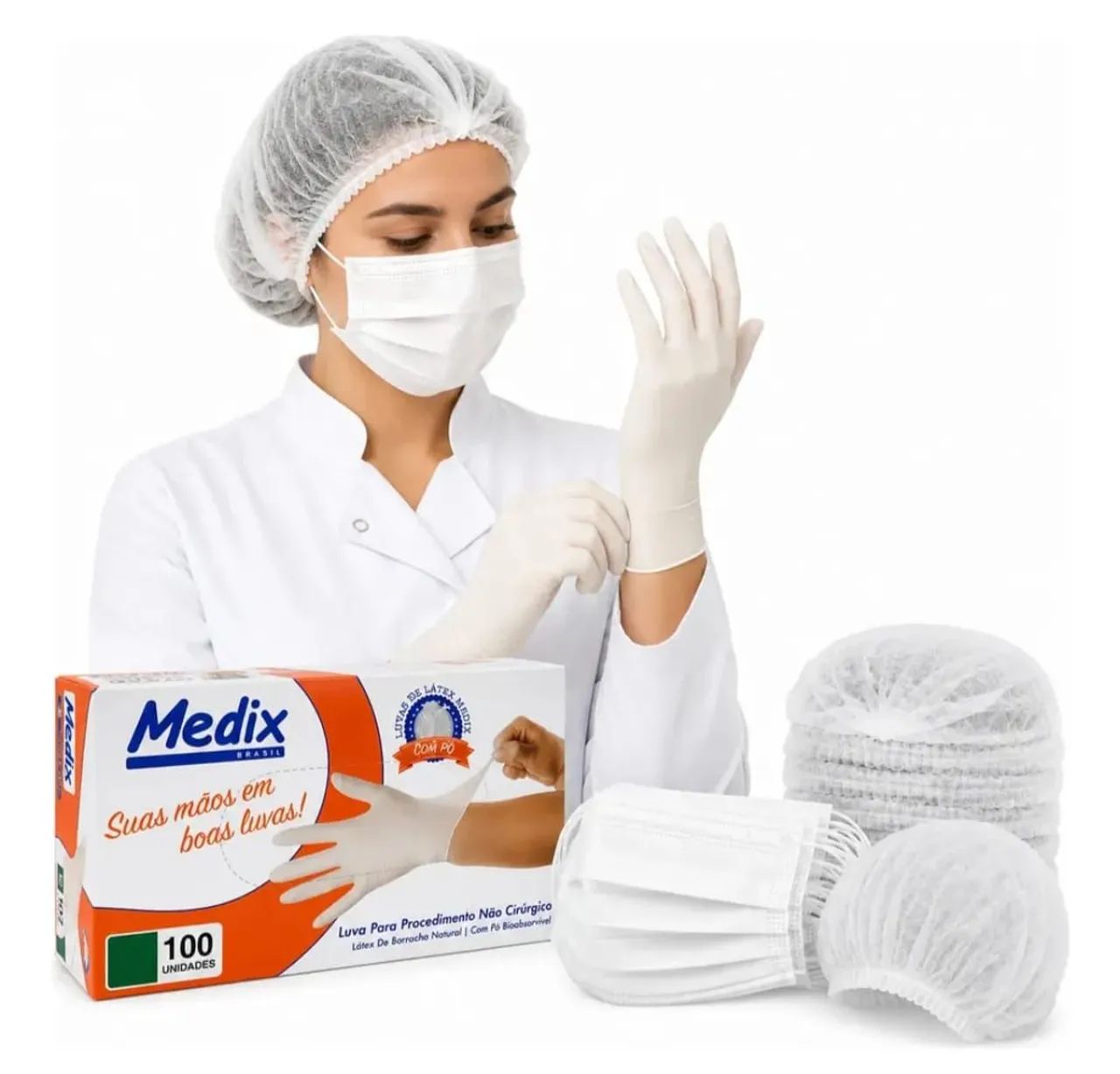 Luva de procedimento medix  - Foto 4