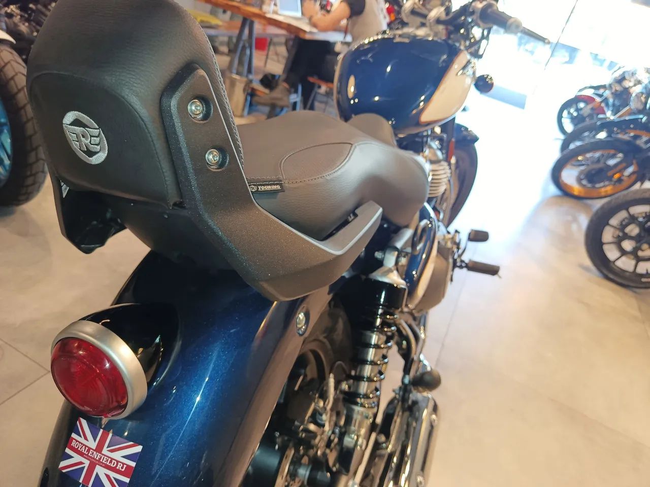 Celestial Blue Royal Enfield *