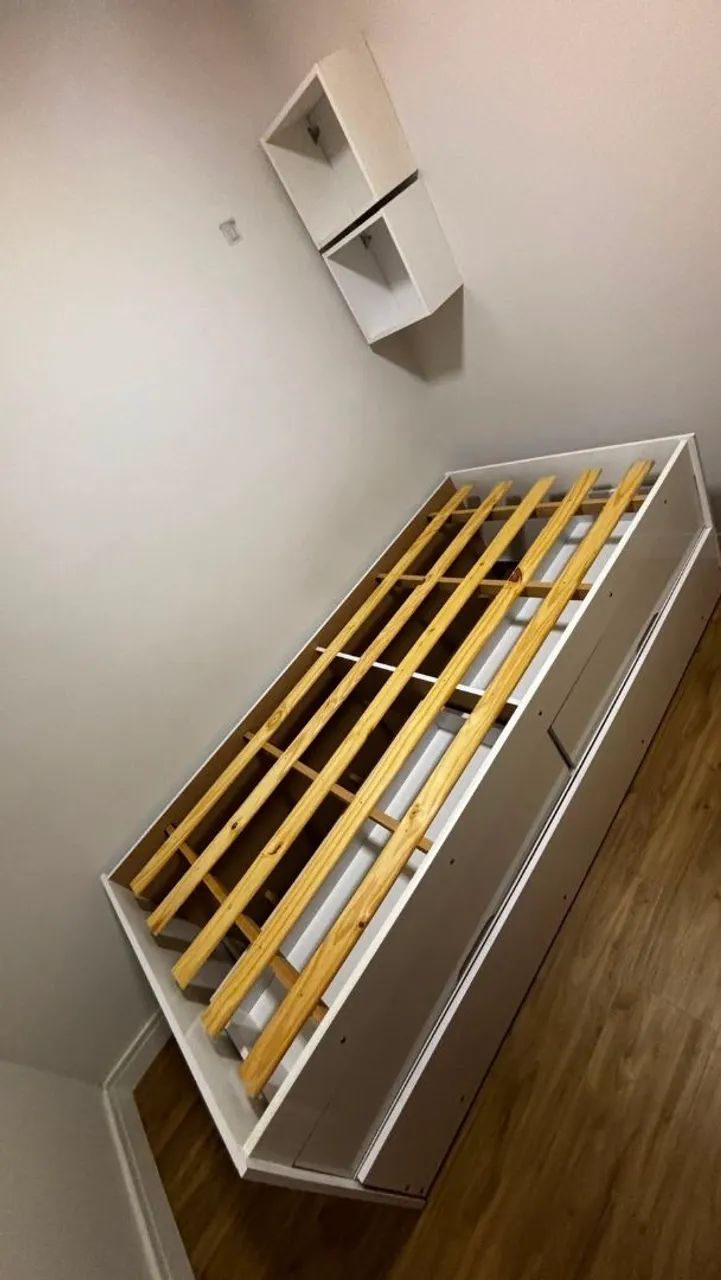 Bicama solteiro com 2 gavetas acompanha colchão - Foto 3