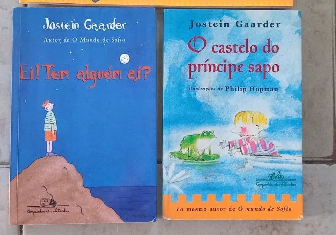 Livros 20,00 cada Jostein Gaarder