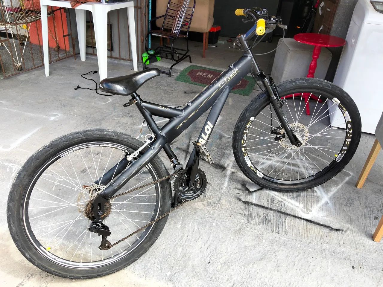 Vendo bicicleta aro 26  - Foto 4