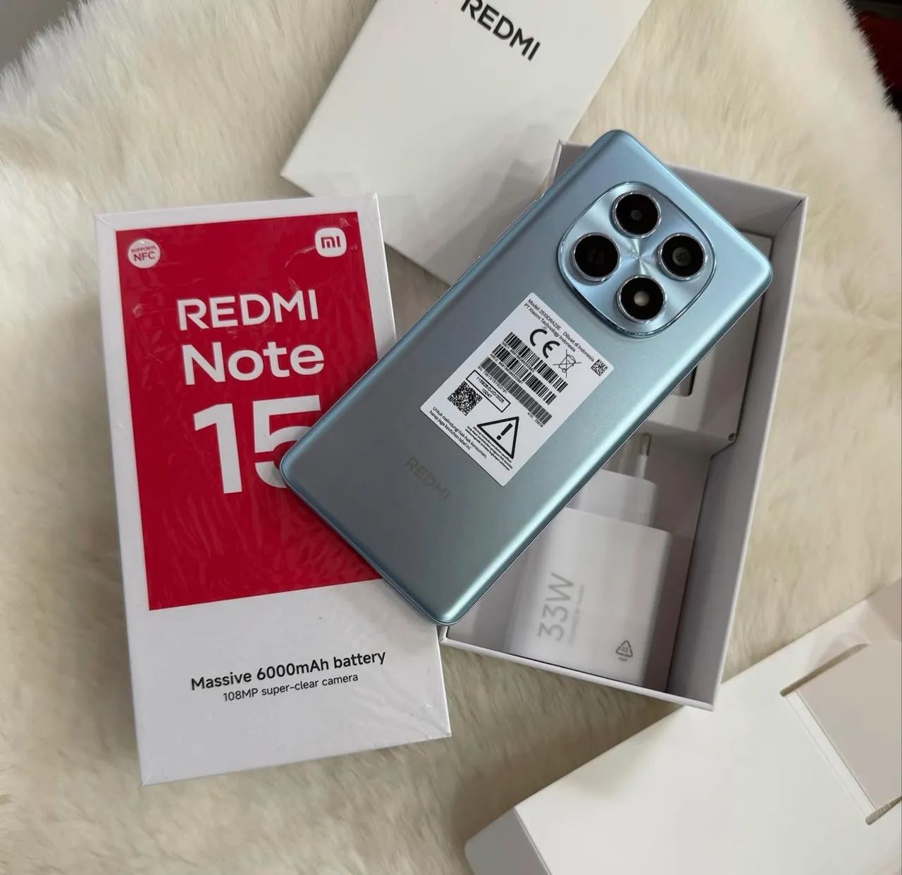 Celular Xiaomi Redmi Note 15 Azul Global 256GB  - Foto 2