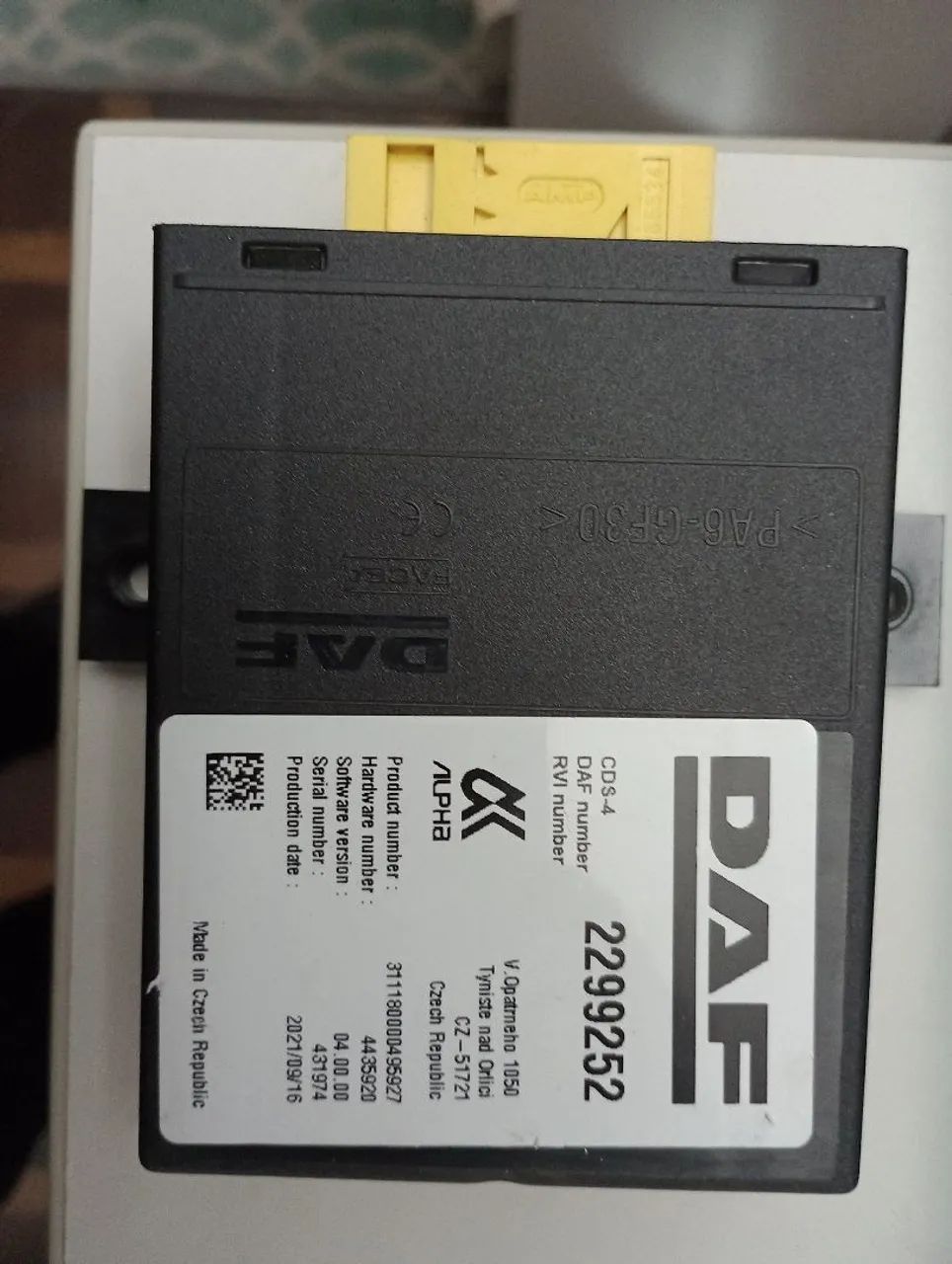 Módulo DAF eletrônico usado - Foto 4