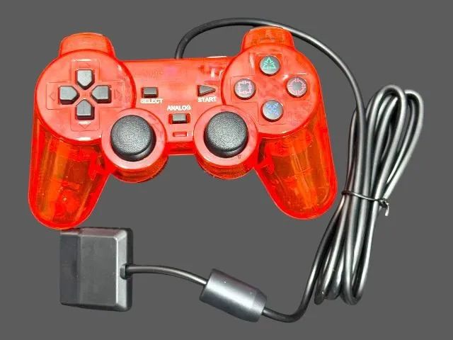 Controle para PS2 Transparente com Fio - Foto 2