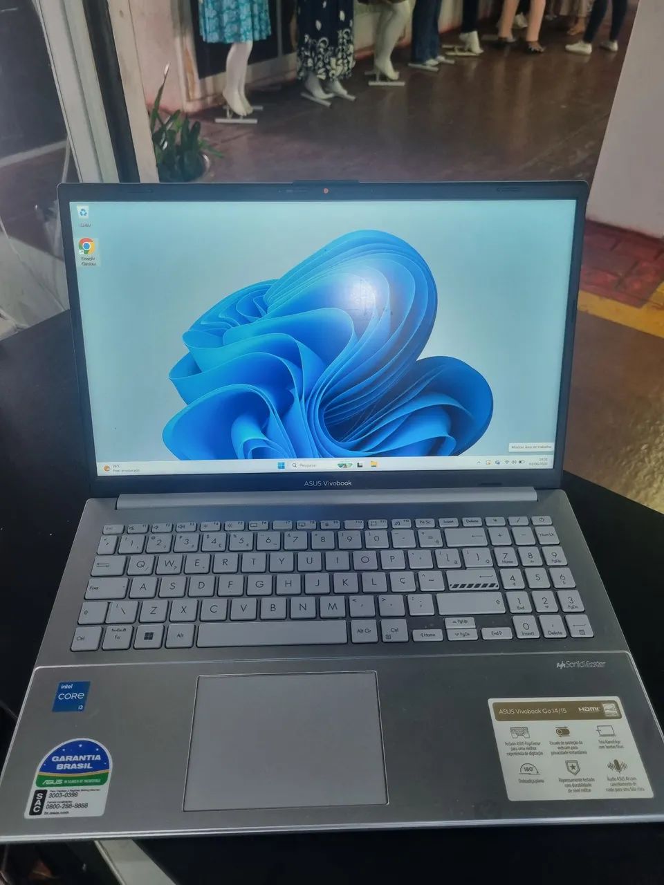 Notebook Asus Vivobook i3 12 geração!! OTIMO - Foto 3