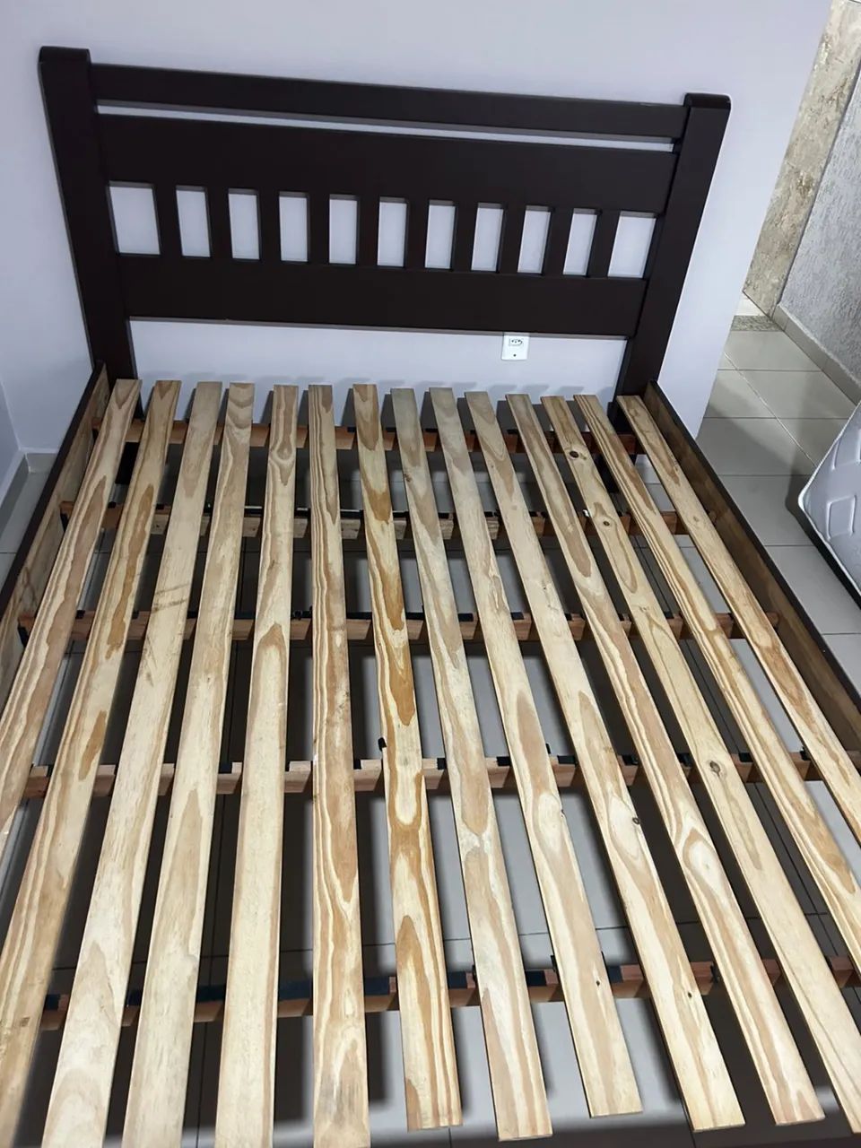 Cama rustica de madeira  - Foto 4