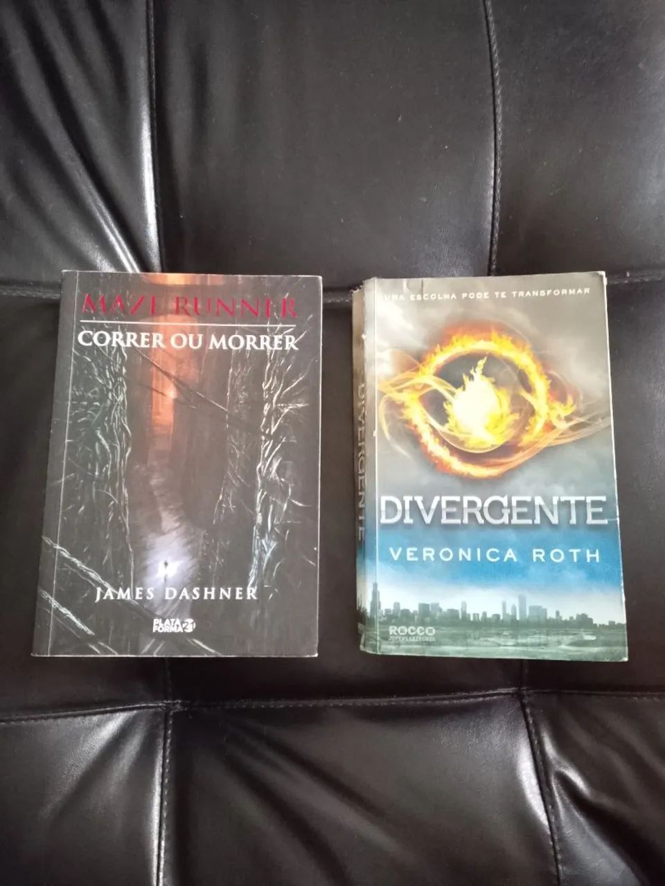 Combo de livros distópicos - Maze Runner e Divergente