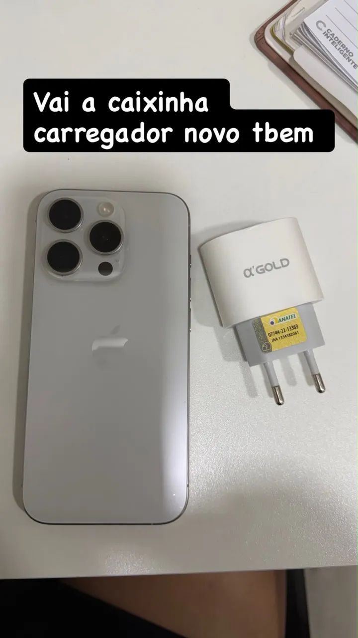 Iphone 15 pro 87% bateria 128 gigas - Foto 2
