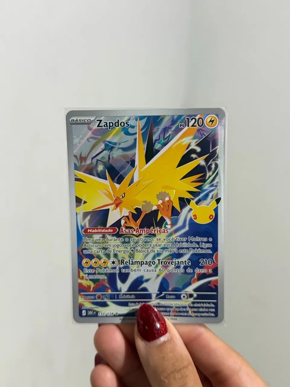 Carta Pokémon Zapdos 