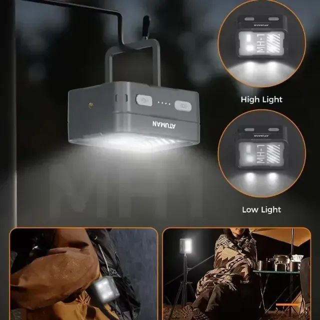 Kit de Lanterna de Cabeça LED DUKA MH1 - Foto 4