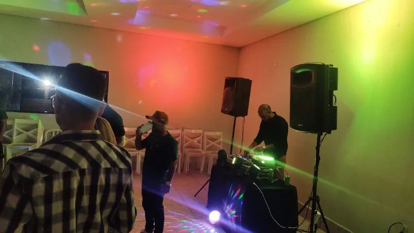 Dj Som Iluminação para festas eventos confraternizações - Foto 4