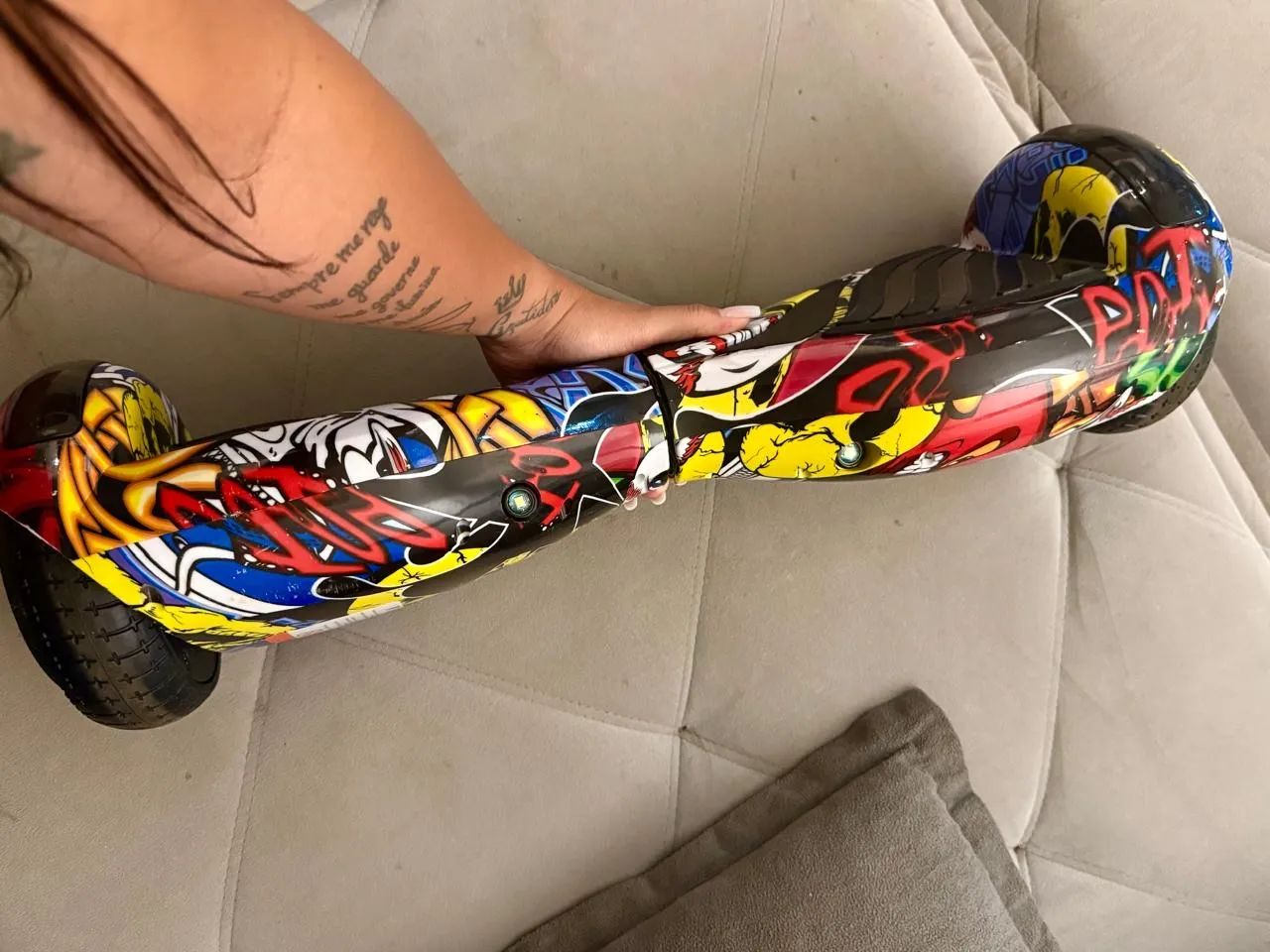 Hoverboard skate elétrico 6,5 polegadas  - Foto 2