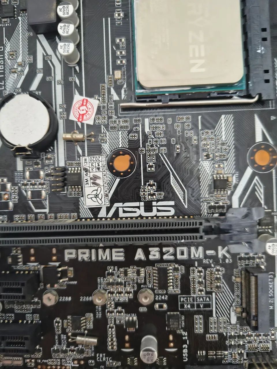 Placa mae + ryzen 5 2400g - Foto 2