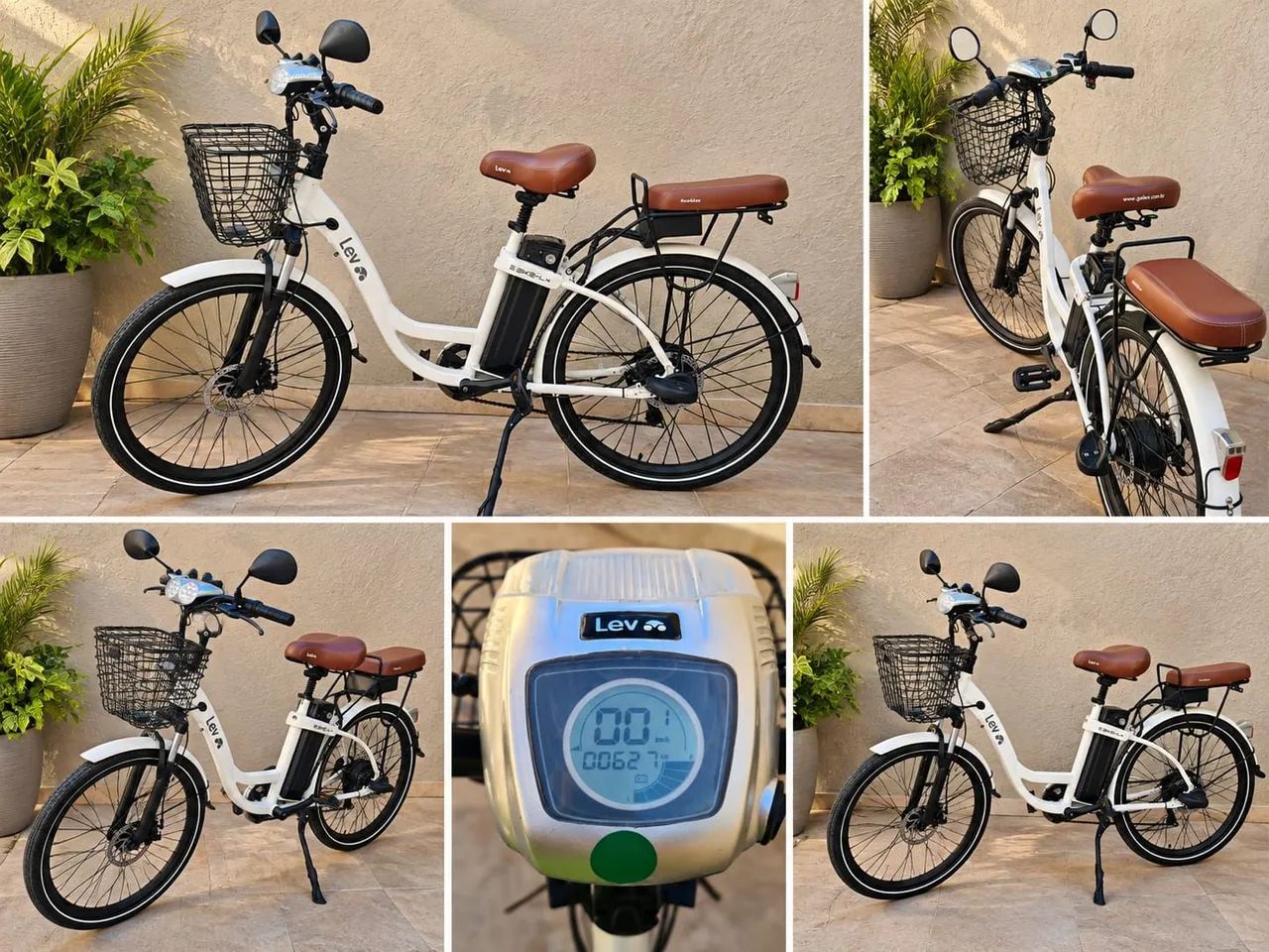 Vendo bicicleta elétrica Lev excelente estado! 