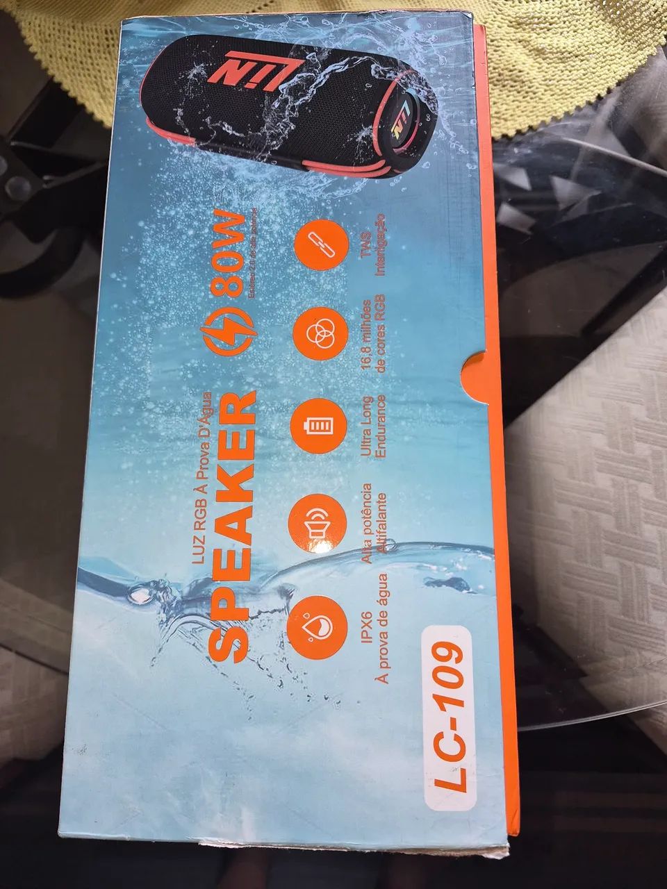 Caixa de som saindo speaker 80w - Foto 5