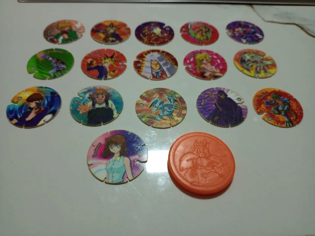 Lote de tazos yu gi oh elma chips  - Foto 3