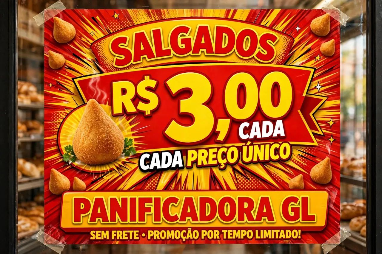 Fábrica de salgados 