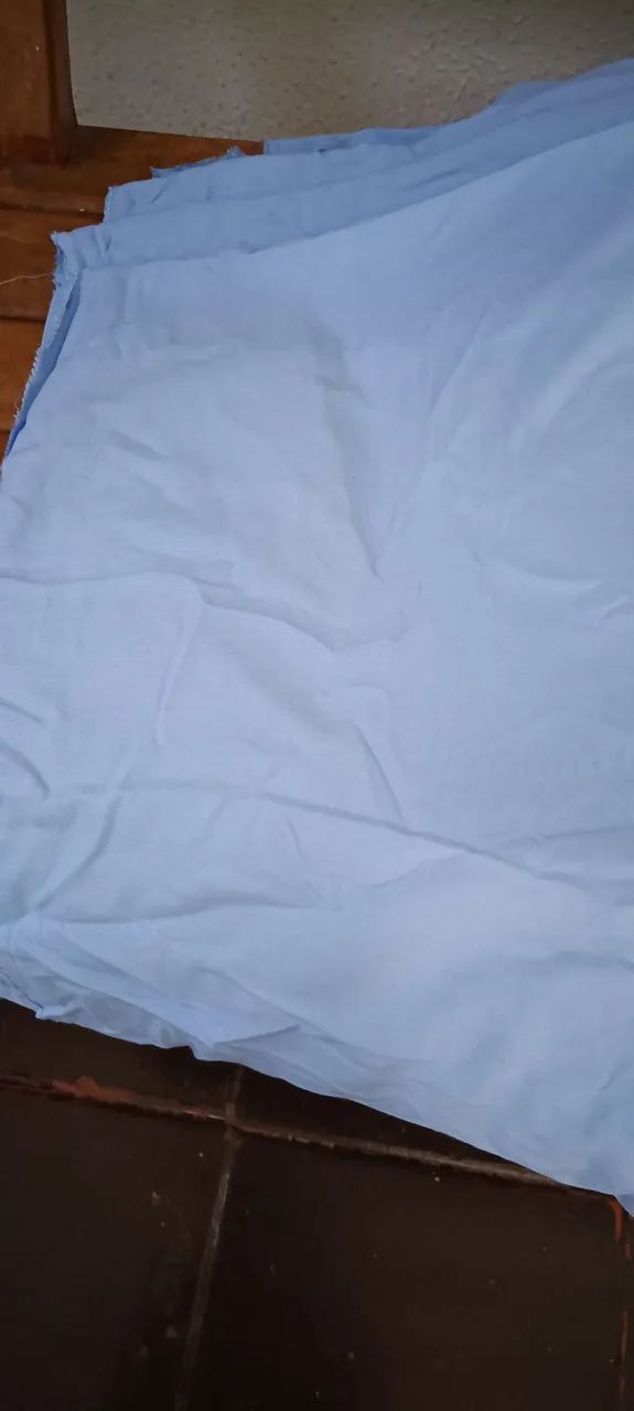 OFERTA !!!   15 METROS DE TECIDO VISCOSE SARJADA - 150,00              - Foto 5