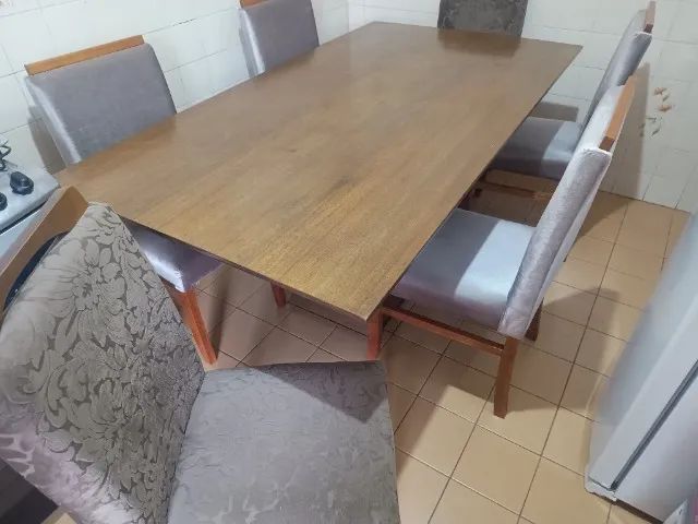 Mesa retangular de jantar - 6 lugares  - Foto 3