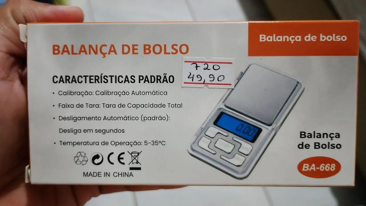 Balança de bolso