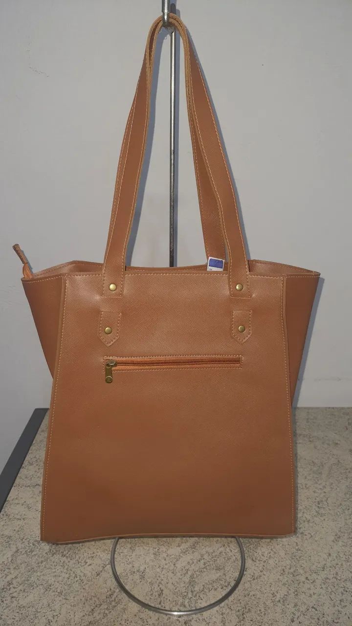 Bolsa grande em sintético  - Foto 3