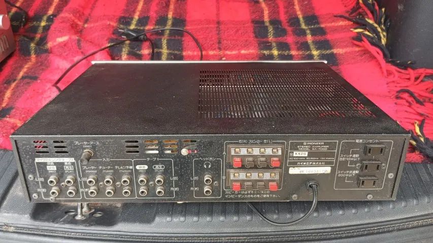 Amplificador Pioneer Sa-7000 - 100% Funcional - 110v # (Usado