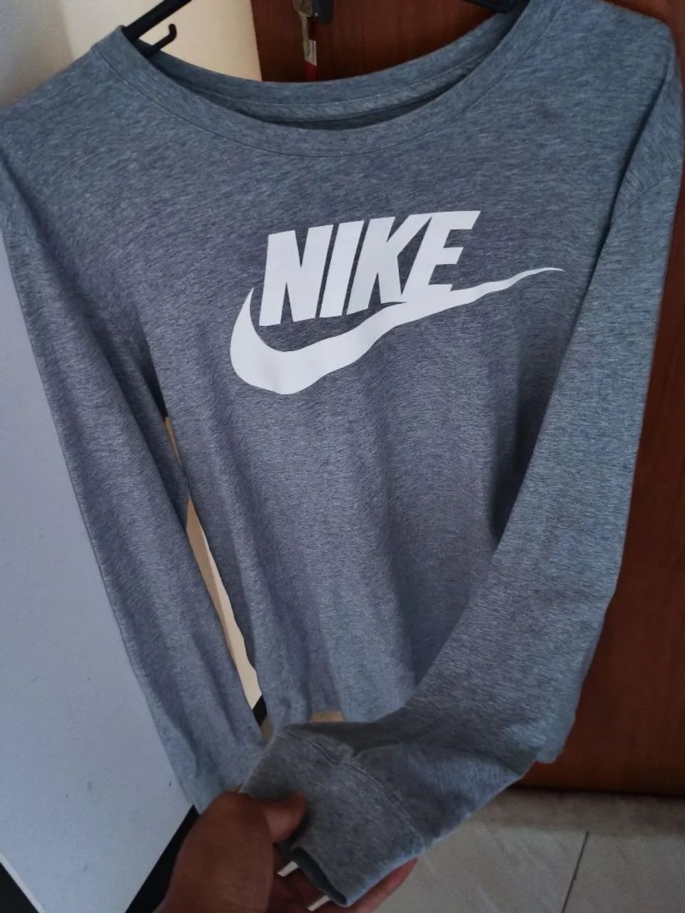 NIKE MANGA LONGA BIG LOGO - Foto 2