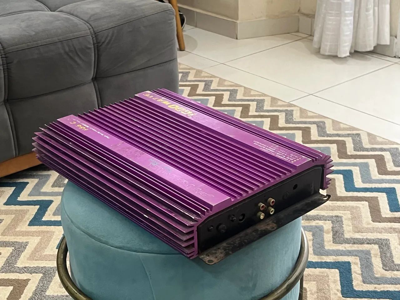 Módulo Amplificador Roadstar 1000W - Roxo - Foto 2