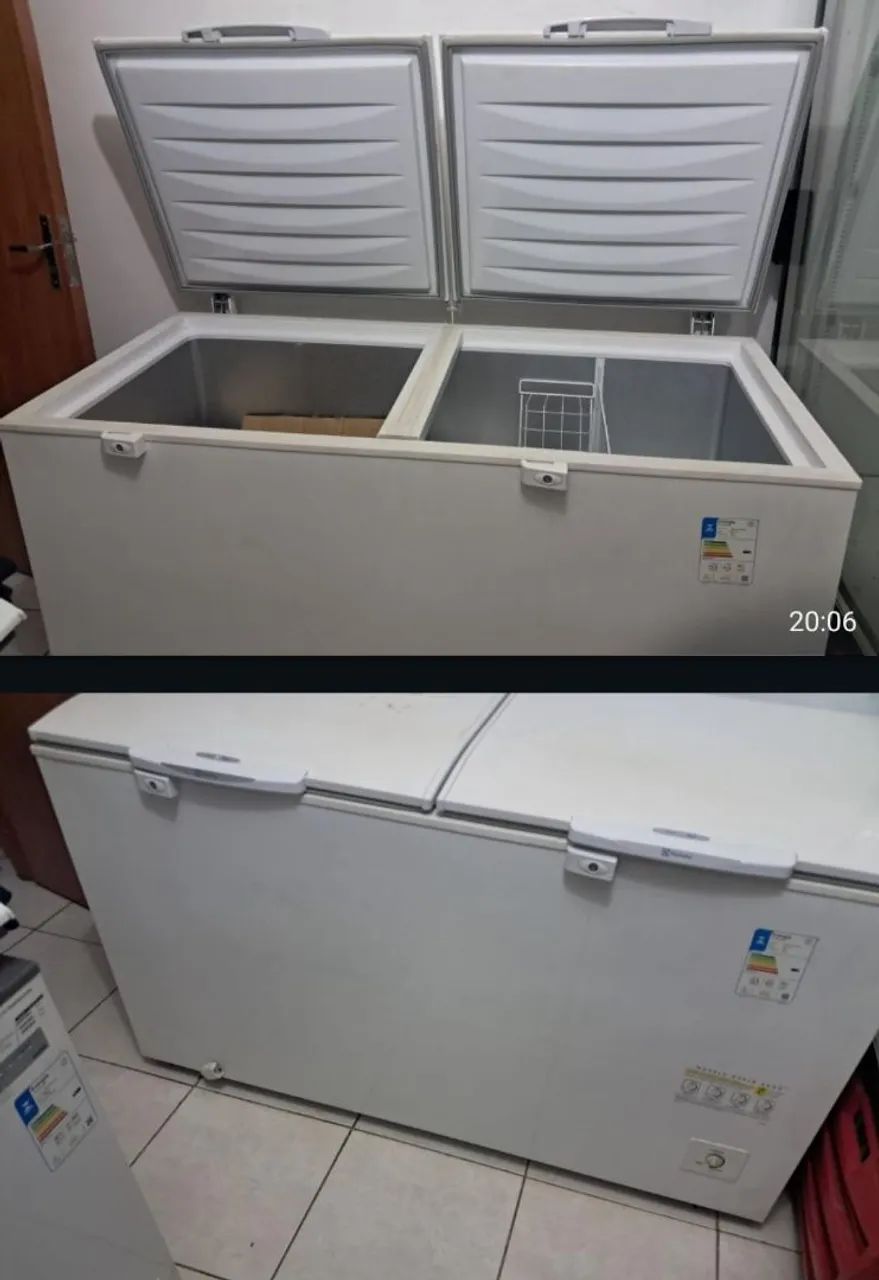 Freezer electrolux 