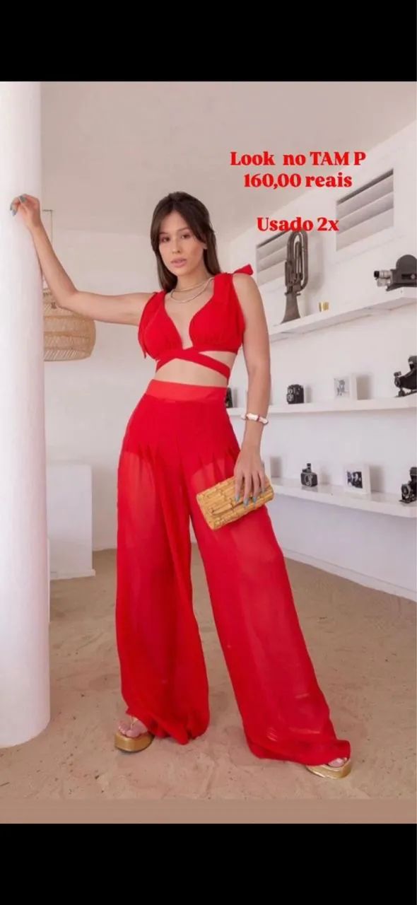 Conjunto Mambô Original - Vermelho 