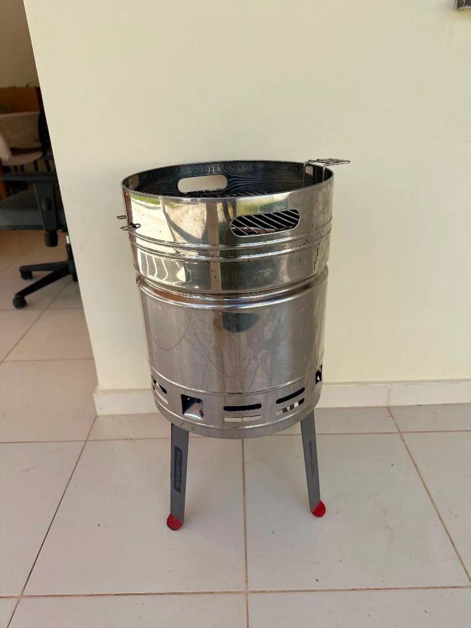 Ótima pra sua casa ,top inox , churrasco sai da hora ,e boa pra limpar  - Foto 2