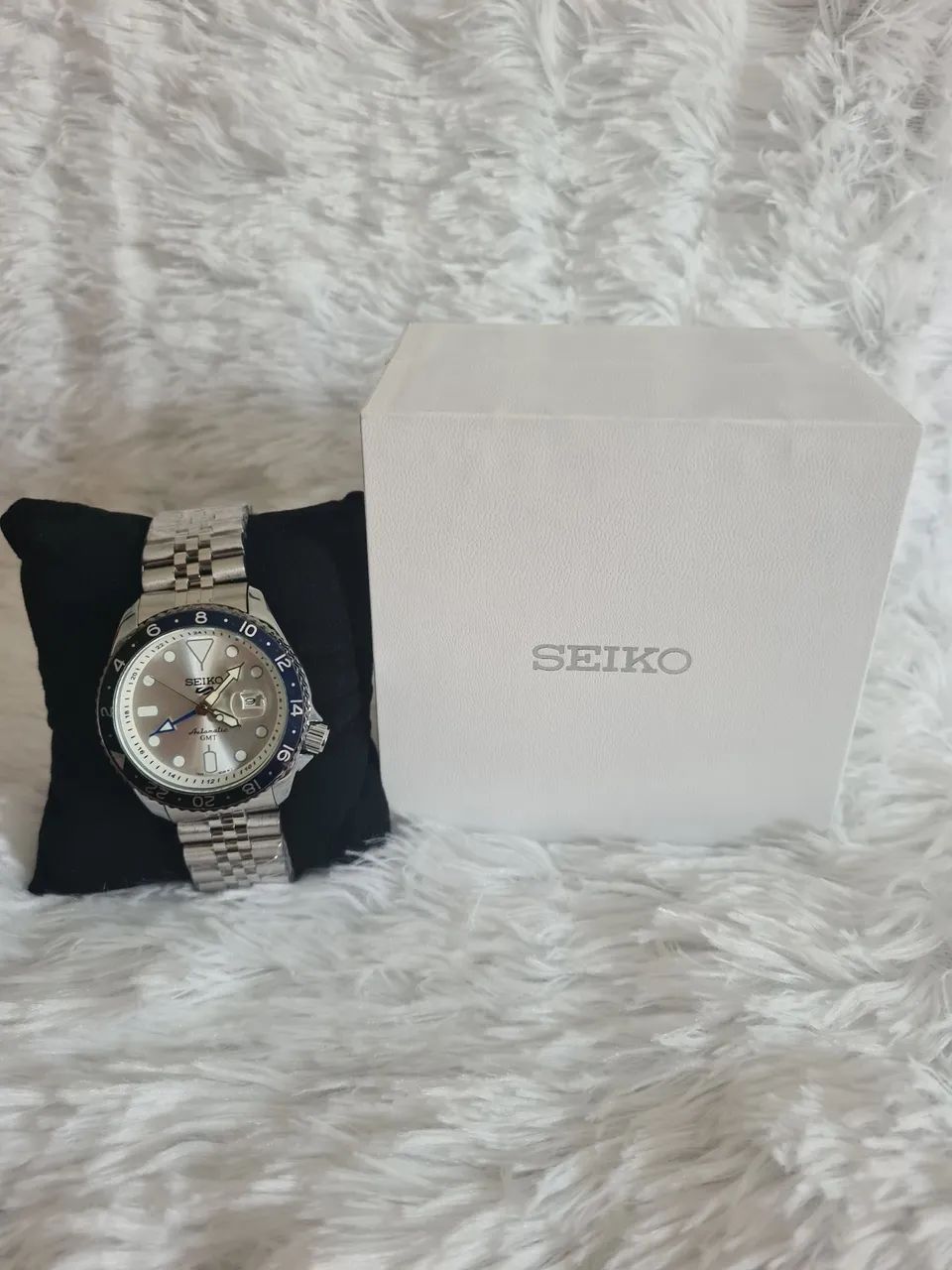 RELÓGIO SEIKO GMT PRATA - AUTOMÁTICO - FAÇA SUA OFERTA - Foto 2