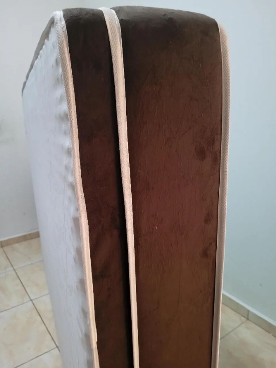 COLCHÃO CASAL ORTOPÉDICO NOVO - Foto 4