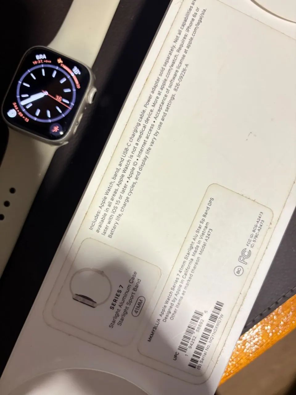APPLE WATCH SERIES 7 - 41MM - STARLIGHT - Foto 5