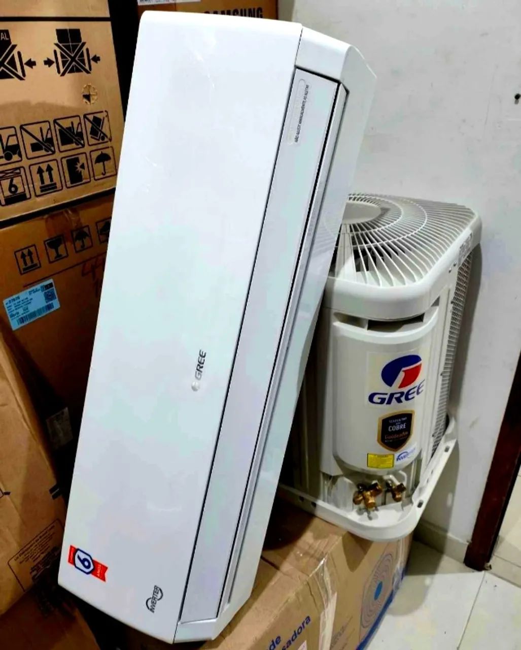 Ar Split Gree INVERTER 18000 BTUs + Nota + Garantia  - Foto 2