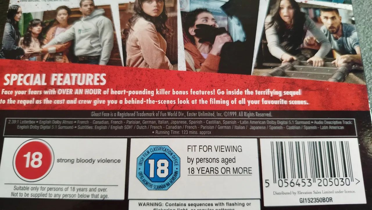 Blu-ray Pânico 6 - IMPORTADO - Foto 2